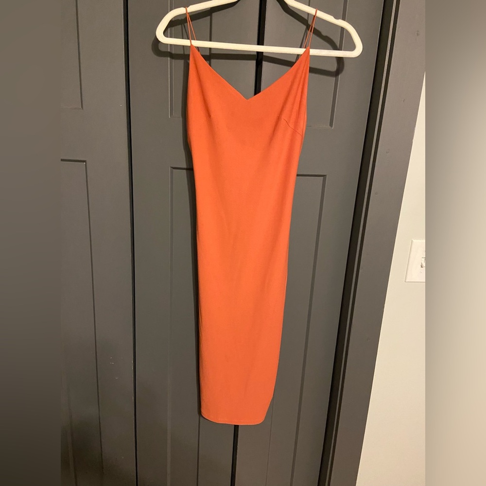 Poetry brand elegant Orange Sleeveless Dress